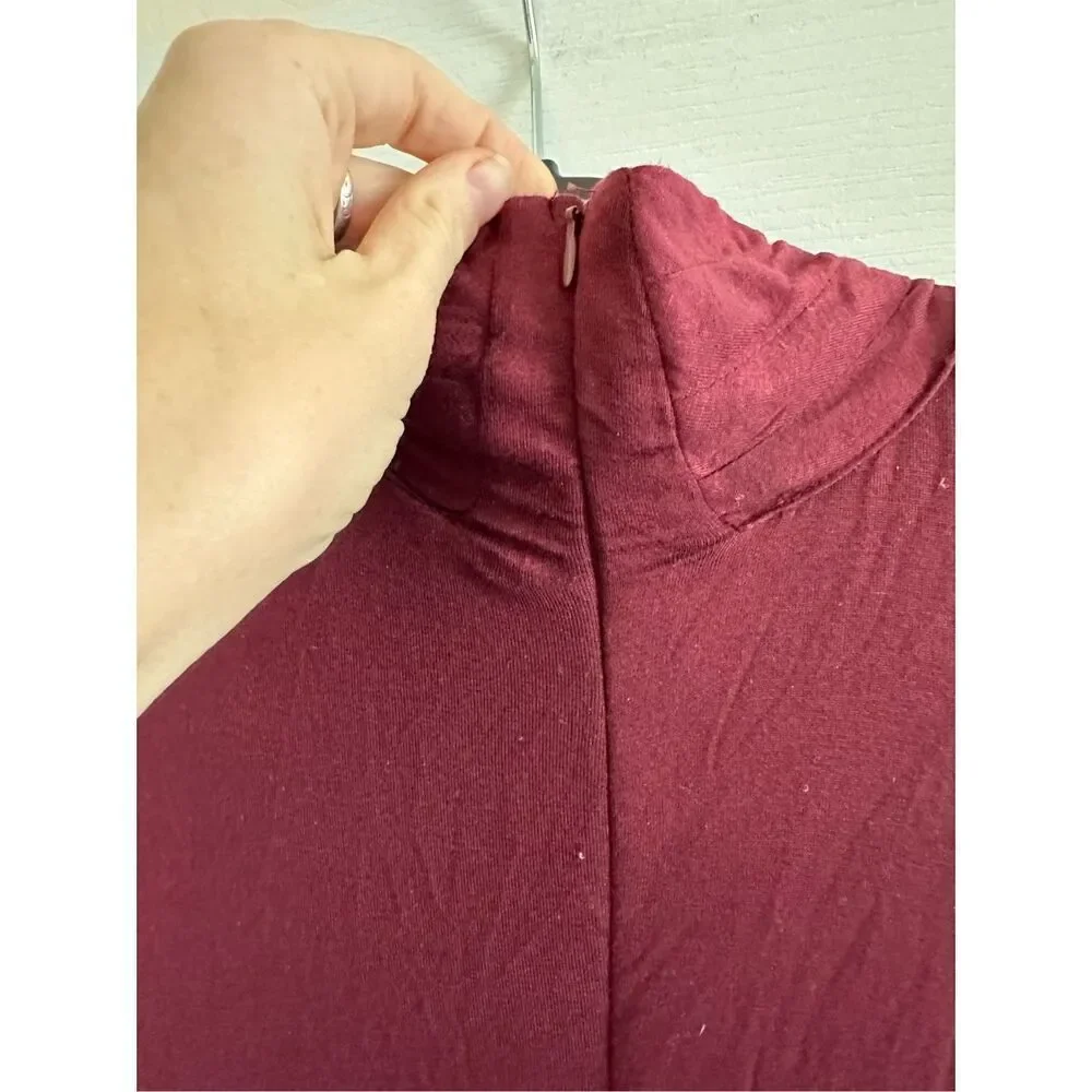 NWT Etcetera Wine Adorn Dress Size 00